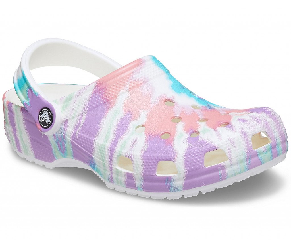 CROCS Classic Tie Dye Graphic Clog