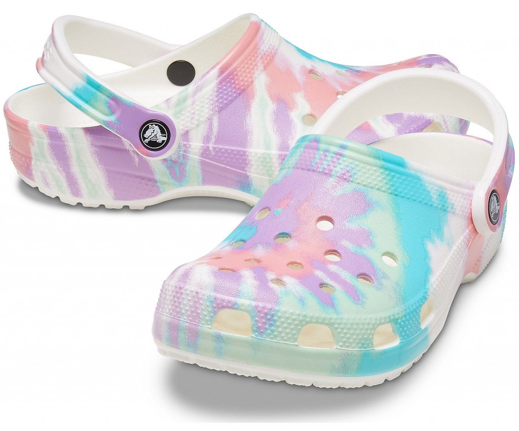 CROCS Classic Tie Dye Graphic Clog