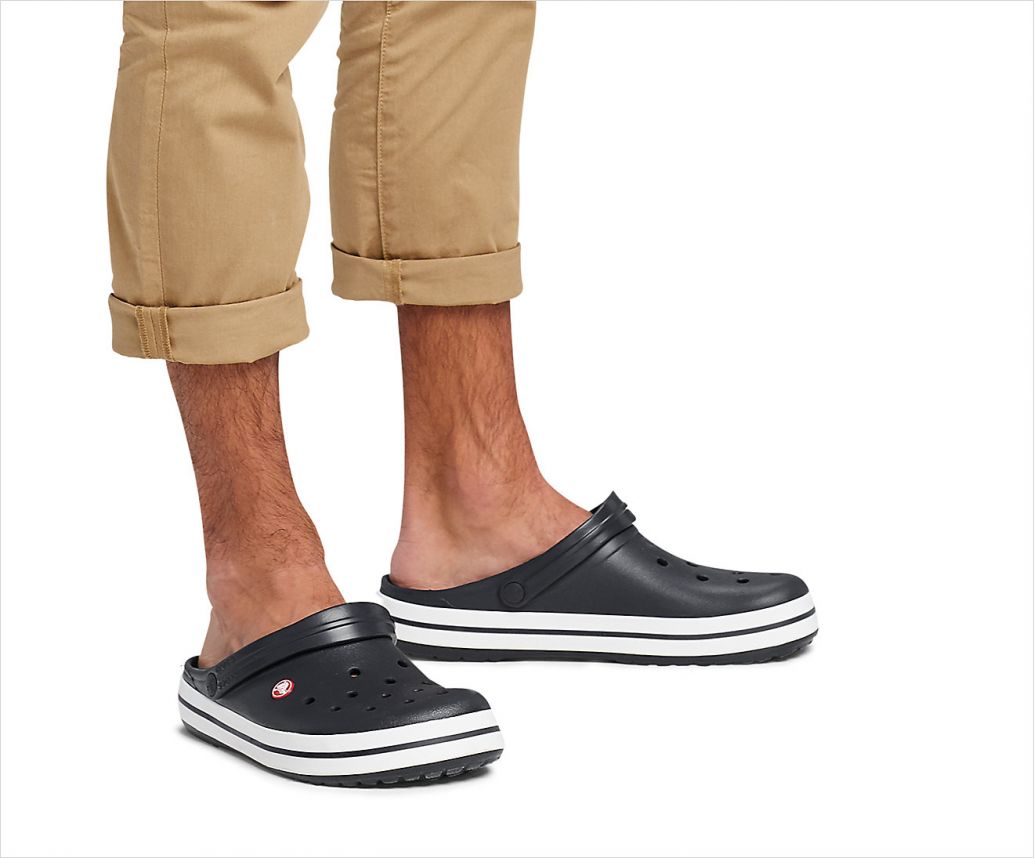 Crocs crocband black new arrivals