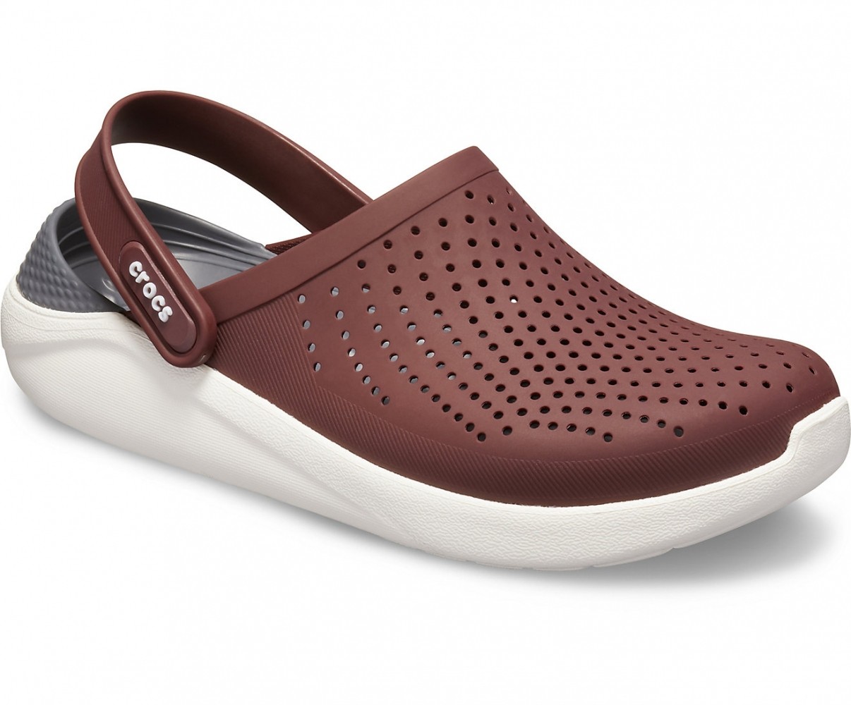 crocs literide burgundy