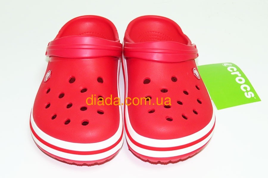 ᐈ Кроксы женские красные оригинальные Сабо Crocs Унисекс - купить в ...