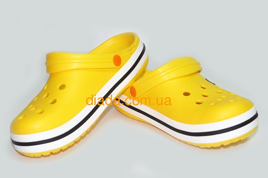 ᐈ Крокс желтые оригинальные Сабо Crocs Crocband II.5 - купить в ...