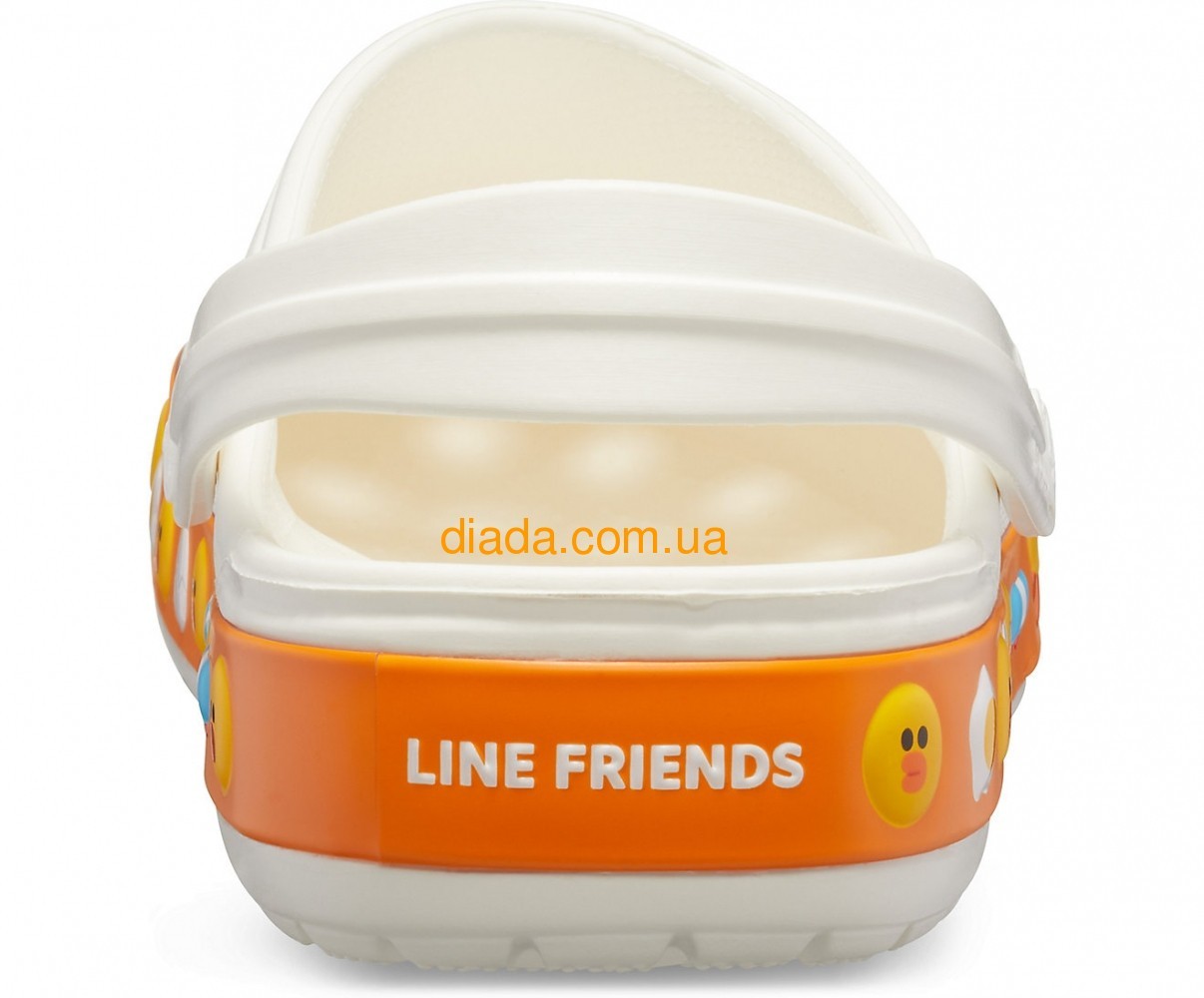 Crocband line friends discount clog