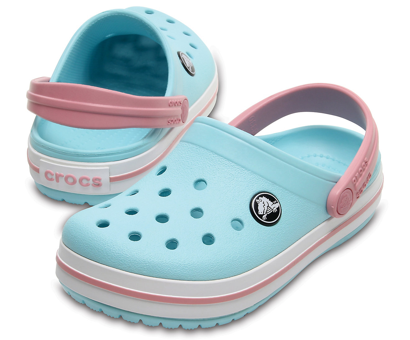 crocs for kids blue