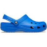 Crocs Classic Blue сбоку – голубые сабо