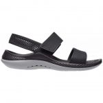 Сандалі крокси жіночі сірі Crocs Sandal LiteRide 360 Light Grey/Slate арт. W 206711, фото 1