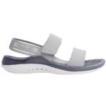 Сандалі крокси жіночі сірі Crocs Sandal LiteRide 360 Light Grey/Slate арт. W 206711, фото 1