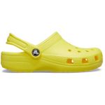 Crocs Classic Kids Clog Lemon — боковий вигляд дитячих сабо лимонного кольору