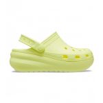 Crocs Classic Kids Cutie Sulphur — боковий вигляд дитячих сабо жовтого кольору
