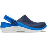 Crocs LiteRide 360 Kids Navy Cobalt — боковий вигляд дитячих сабо