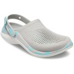 Передній вигляд Crocs LiteRide 360 Pearl White Multi — легкі та стильні сабо