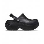 Оригинальные Crocs Mellow Recovery Slide Bone — бежевые шлёпанцы, вид сбоку