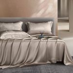 Постельное белье шелковое, из натурального шелка, бежевое. Роскошный перламутр. Silk Kiss, фото 1