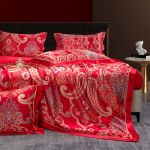 Постельное белье шелковое, из натурального шелка, красное. Восточный соблазн. Silk Kiss, фото 1