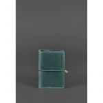 Кожаный кард-кейс 7.0 зеленый Crazy Horse, фото 1