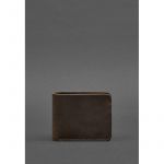 Мужское кожаное портмоне 4.1 (4 кармана) темно-коричневый Crazy Horse, фото 1