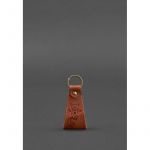 Кожаный брелок Лисичка, фото 1