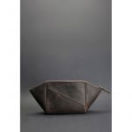 Женская кожаная косметичка 2.0 темно-коричневый Crazy Horse, фото 1