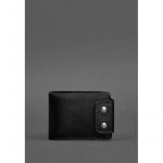 Мужское кожаное портмоне Zeus 9.0 черное, фото 1