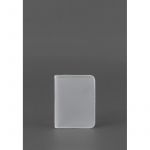 Женская кожаная обложка для ID-паспорта и водительских прав 4.0 Серая, фото 1