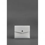 Женский кожаный кошелек 2.1 Серый, фото 1