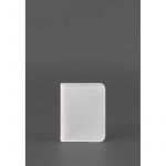 Женская кожаная обложка для ID-паспорта и водительских прав 4.0 Белая, фото 1