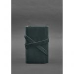 Кожаный блокнот (Софт-бук) 1.0 зеленый, фото 1