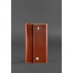 Кожаный клатч-органайзер (Тревел-кейс) 5.0 светло-коричневый, фото 1