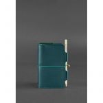 Кожаный блокнот (Софт-бук) 3.0 зеленый, фото 1