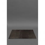 Накладка на стол руководителя - Кожаный бювар 1.0 Темно-коричневый Crazy Horse, фото 1