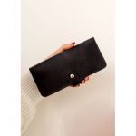 Кожаное портмоне 7.0 Черное Crazy Horse, фото 1