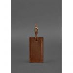 Кожаная бирка для багажа 3.0 Светло-коричневая, фото 1