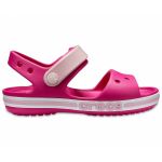 Детские Сандали Crocs Bayaband Sandal Kids Raspberry / Малиновые Кроксы для Девочек, фото 1