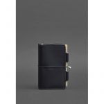 Кожаный блокнот (Софт-бук) 3.0 синий Краст, фото 1