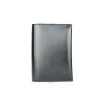 Кожаная паспортная обложка черная, фото 1