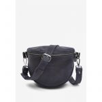 Кожаная сумка поясная-кроссбоди Vacation синяя винтажная, фото 1