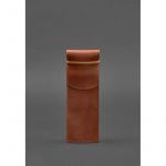 Кожаный чехол для ручек 1.0 светло-коричневый Crazy Horse, фото 1