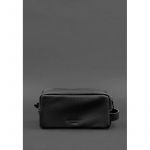 Кожаная косметичка-несессер 6.0 черный флотар, фото 1