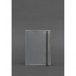 Кожаная обложка для паспорта 1.0 серая, фото 1