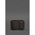 Мужское кожаное портмоне коричневое 10.0 зажим для денег, фото 1