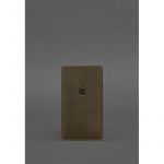 Кожаный чехол для iPhone 11 Темно-коричневый Crazy Horse, фото 1