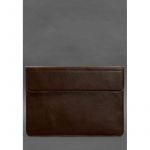 Кожаный чехол-конверт на магнитах для MacBook 15 дюйм Бордовый, фото 1