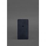 Кожаный чехол для iPhone 12 Синий Crazy Horse, фото 1