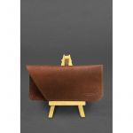 Кожаный чехол для очков Светло-коричневый Краст, фото 1