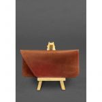 Кожаный чехол для очков Светло-коричневый Crazy Horse, фото 1