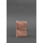 Женский кожаный кард-кейс 7.0 рожевый Краст, фото 1