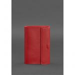 Кожаный блокнот софт-бук 7.0 красный Краст, фото 1