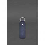 Кожаный брелок для Авто Ford темно-синий краст, фото 1