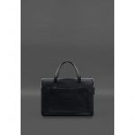 Кожаный чехол с ручками для ноутбука 13 дюйм Черный, фото 1