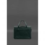 Кожаный чехол с ручками для ноутбука 13 дюйм Зеленый, фото 1